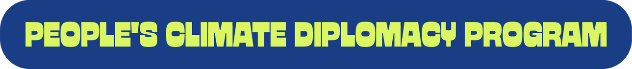 People's Climate Diplomacy Program